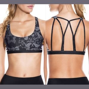 NWT $60 Maaji Vibrant Strappy‎ Back Sports Bra